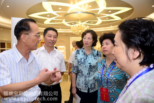 在閩全國人大代表調(diào)研組蒞臨福建寶利特