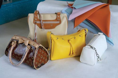 synthetic leather image